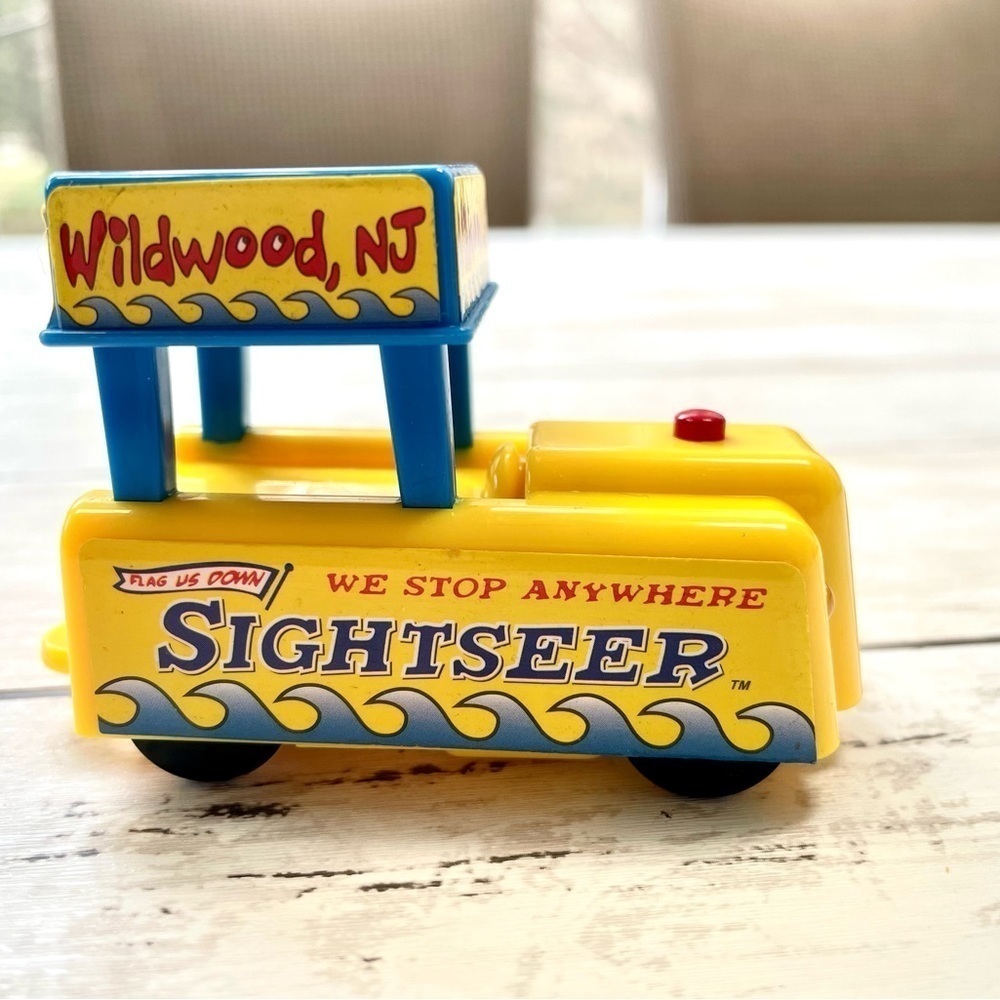 Talking Toy Tram Car Wildwood NJ Toy Walking and Talking collectable fairy